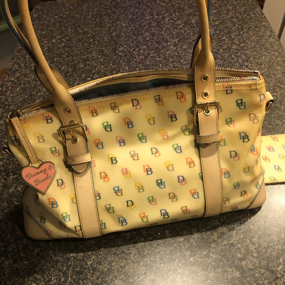 Authentic dooney & Burke purse with change purse